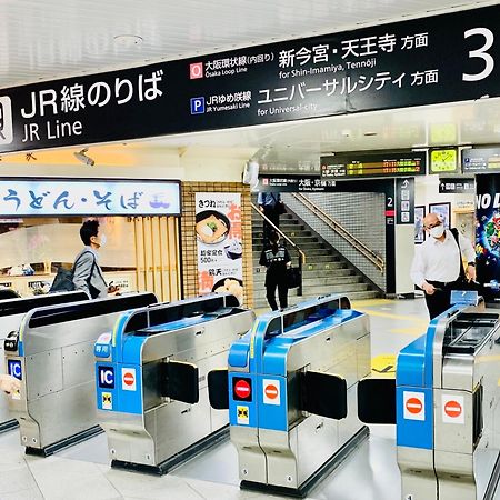 Minatoの宿-西九条駅徒歩3分1棟貸切3部屋usj5分梅田難波天王寺奈良神戸関西空港まで直通 Ōsaka Eksteriør bilde